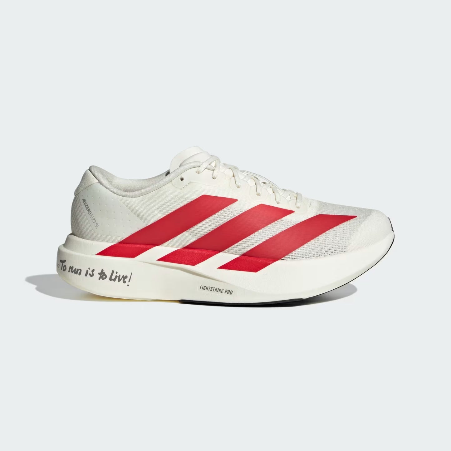 Adidas Adizero EVO SL Off White Better Scarlet Men's - ADS