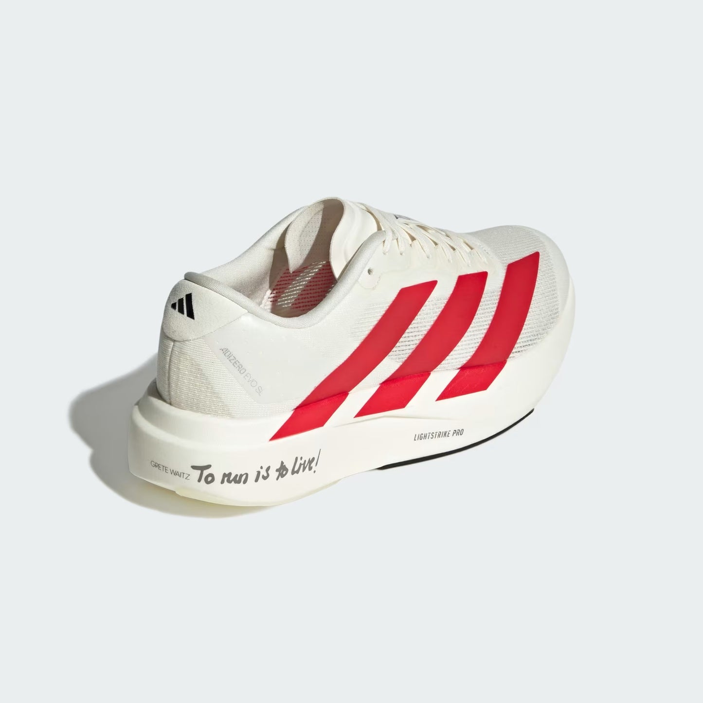 Adidas Adizero EVO SL Off White Better Scarlet Men's - ADS