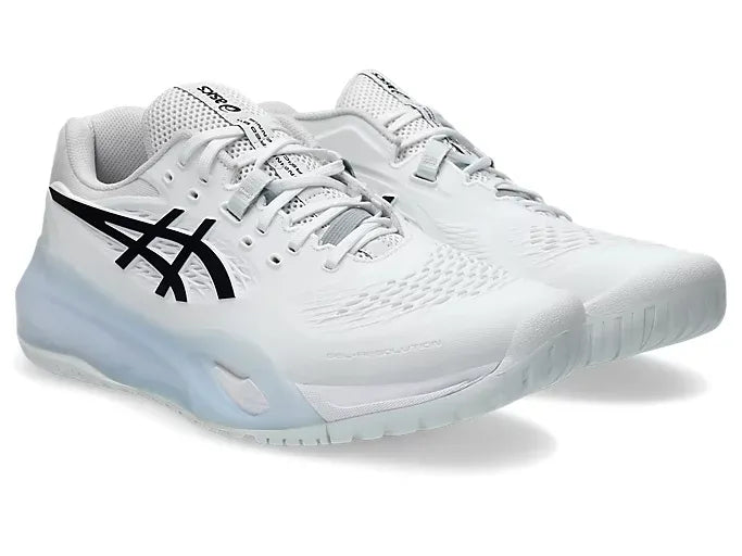 Asics Gel Resolution X White Black - A6B